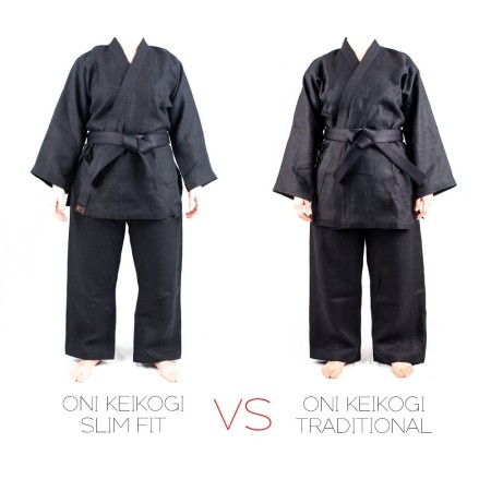 Oni Keikogi 2.0 Slim Fit | HEMP Ninjutsu Gi  2