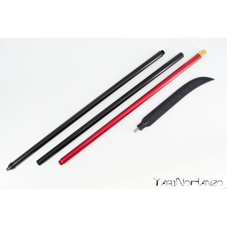 NAGINATA AUS GUMMI MIT ALUMINIUMSTANGE