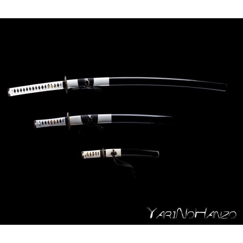MUSHA MIFURI SHINKEN | 3er Schwerter Set | KATANA, WAKIZASHI UND TANTO SET
