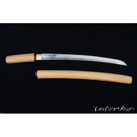 SHIRASAYA WAKIZASHI SHINKEN | SAMURAISCHWERT | HANDGEFERTIGT
