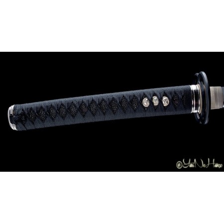 MUSASHI KATANA SILVER EDITION SHINKEN | SAMURAISCHWERT | HANDGEFERTIGT