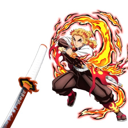 Kyojuro Rengoku Katana kaufen | Demon Slayer Cosplay-Schwert