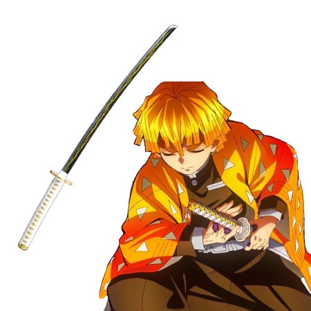 Zenitsu Agatsuma Katana kaufen | Demon Slayer Cosplay-Schwert 2