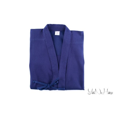 Iaido / Kendo Gi Professional 2.0 | Kendo Jacke Dunkelblau Indigo | Kendojacke mit Reiskornwebung