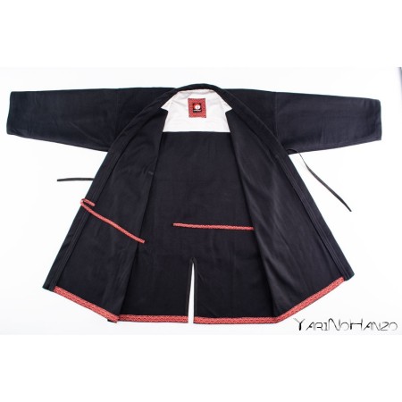 Nami Kendo Gi Schwarz | Handgefertigter Kendogi