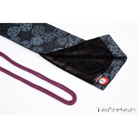 Katana Bukuro Kamon (dunkel) | Katana Schwerttasche Sakura