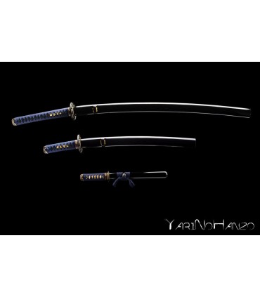 FUKUSHIMA MIFURI | 3er Schwerter Set| KATANA, WAKIZASHI UND TANTO SET