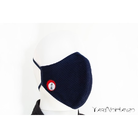 YariNoHanzo blauer Mundschutz