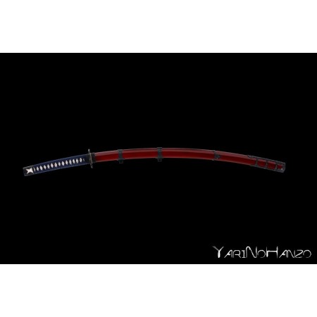 HANDACHI IAITO KATANA BLAU | SAMURAISCHWERT | HANDGEFERTIGT