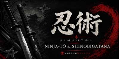 Ninja Schwert un Katana