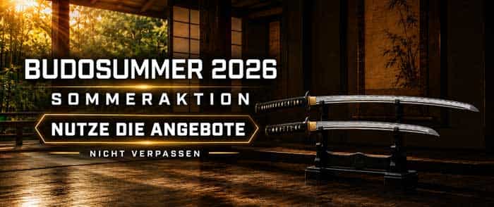 BUDOSUMMER 2026 – Bis zu 50 % Rabatt